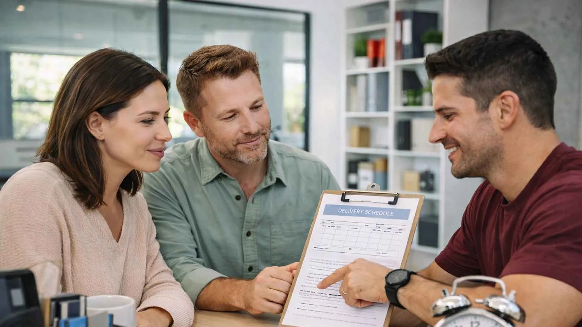 Transparent Moving Agreements moving contract and insurance details to customers in Vaughan